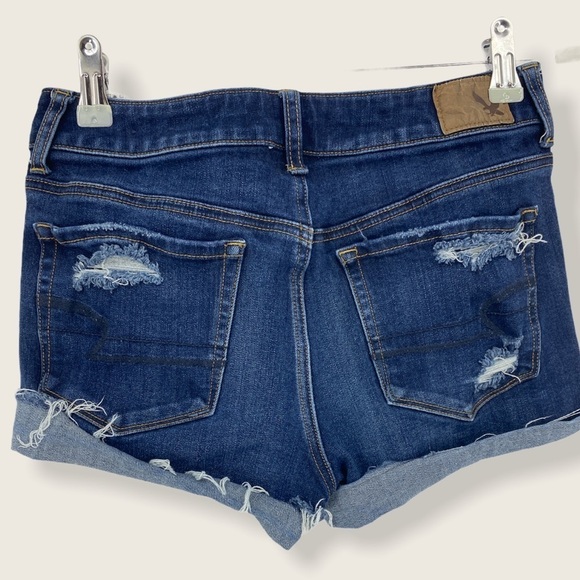 American Eagle super stretch hi rise Shortie short - Picture 2 of 4